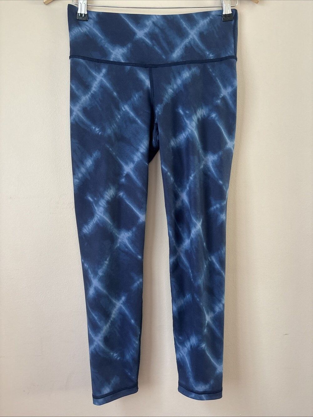 GapFit Women’s Blue Tie Dye Leggings Size Small Regular Activewear Yoga Pants